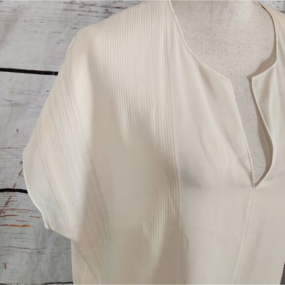Vince Dolman Sleeve Silk Blouse Size Large - Picture 4 of 6